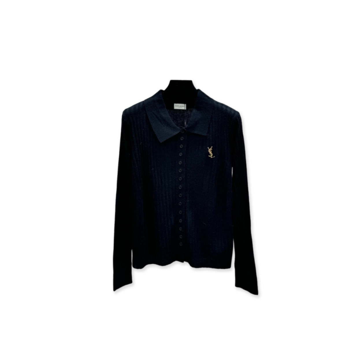 YSL STRIPED POLO SHIRT LONG SLEEVE YSL STRIPED POLO SHIRT LONG SLEEVE